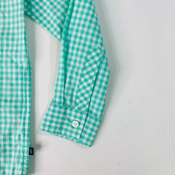 GAP Kids Boy's M 2-pc Short Sleeve Tee and Long Sleeve Button Down Shirt M 8 - Picture 8 of 9